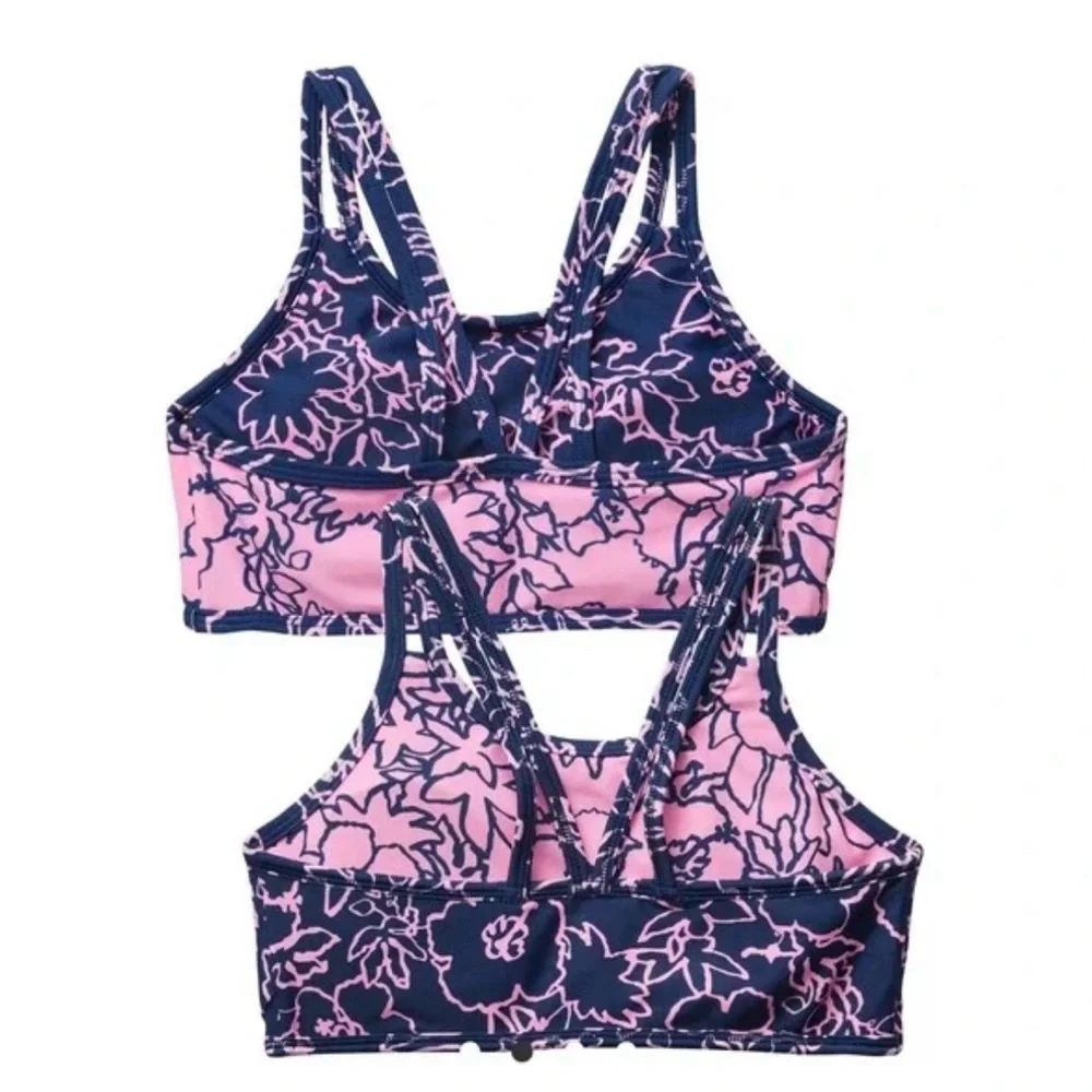 Athleta Girl Reversible Pool Days Bikini Top